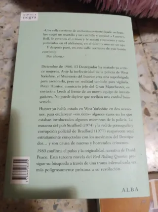 1977: Red Riding Quartet (Novela negra) (Spanis...