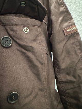 Giubbotto Woolrich donna marrone taglia L