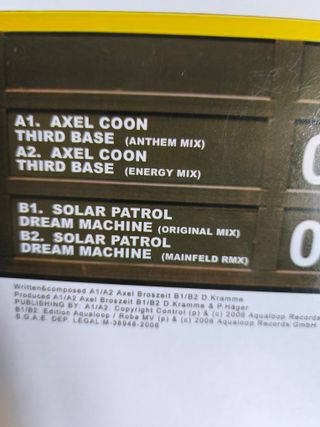 Axel Coon / Solar Patrol – Third Base / Dream Mac
