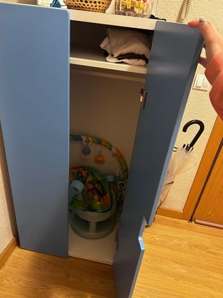 Armario infantil azul Se uso una semana