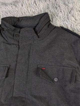 Levi's Jacket Trucker Hidden Hooded Logo Embroider