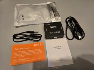Adaptador GANA VGA a HDMI