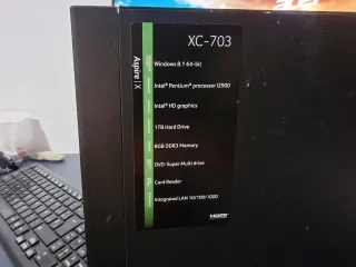 Acer PC Escritorio + Teclado y Ratón