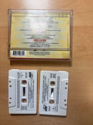 Casete Doble Grandes Clásicos del Cine BSO