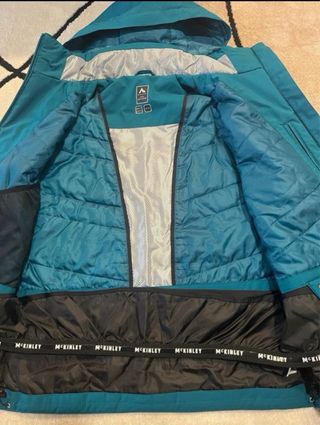 Chaqueta de esquí multicolor