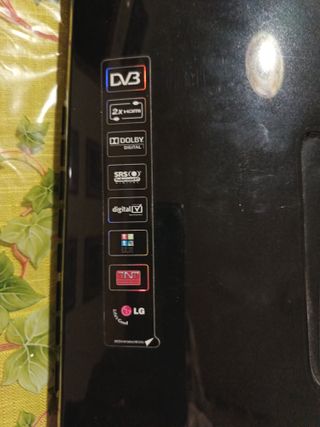 TV LG FLATRON 22 Rosso/Nero