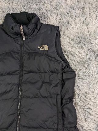 The North Face Vest Puffer 700 Goose Down Logo Emb