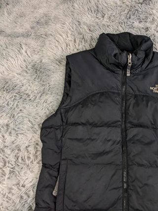 The North Face Vest Puffer 700 Goose Down Logo Emb
