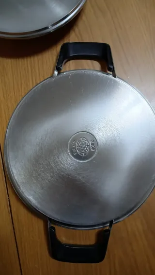 AMC Cazuela Tapa Visiotherm y Grill Espiral de 24