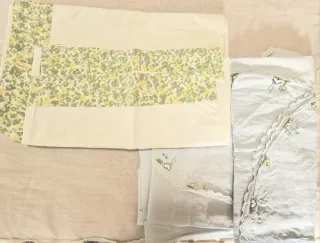 Conjunto Ropa Bebé Blanca/Marfil