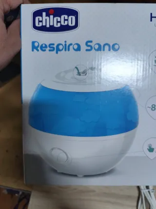 Humidificador Chicco Frío Azul y Blanco