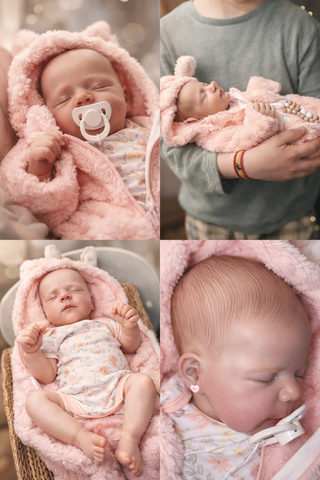 Muñeco Reborn Pintado a Mano