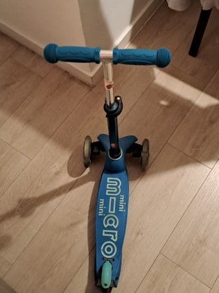 Patinete infantil Micro 3 ruedas azul