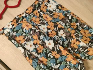 Falda tropical flores elástica tablas verano