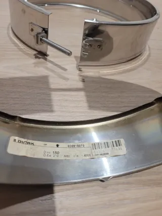 Anillos exteriores x tubo de barbacoa / Arandeles