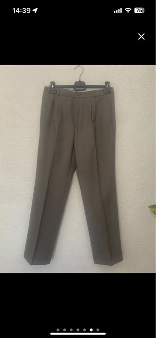 Traje de caballero gris