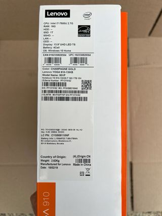 Lenovo Yoga 910-13IKB i7 | 16GB RAM | 1TB SSD