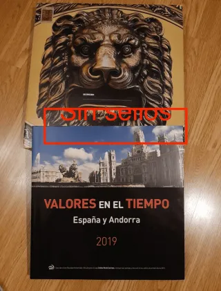 Libro Sellos Correos 2019 Valores en el Tiempo