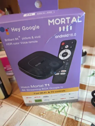 Mortal T1 8K Android TV Box