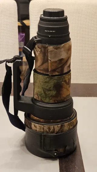 OBJETIVO sigma 500mm 4.5 hsm con Funda neopreno