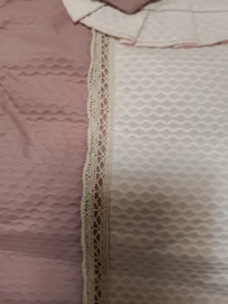 Colcha para carrito de bebé con lazo