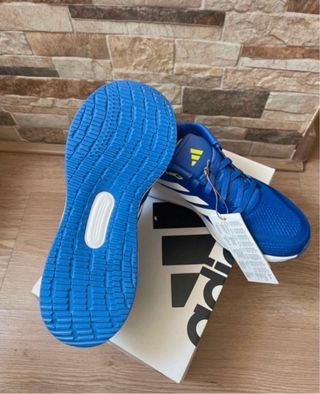 Zapatillas Adidas Running Azul y Amarillo
