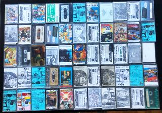 Grande Lote 329 Cassetes com Jogos ZX Spectrum