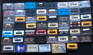 Grande Lote 329 Cassetes com Jogos ZX Spectrum