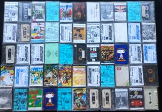 Grande Lote 329 Cassetes com Jogos ZX Spectrum