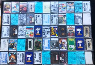 Grande Lote 329 Cassetes com Jogos ZX Spectrum