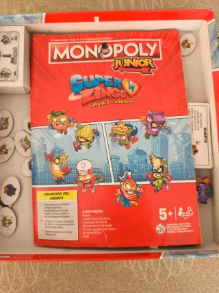 Monopoly Junior Super Zings Rivals of Kaboom
