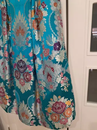 Falda de fallera adulta brocada