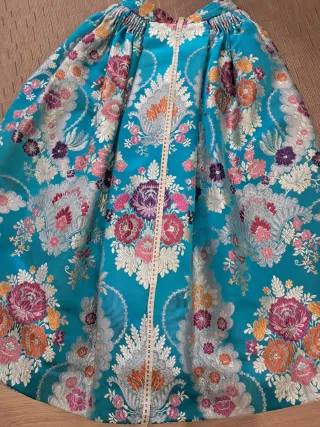 Falda de fallera adulta brocada