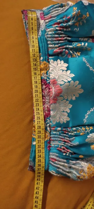 Falda de fallera adulta brocada