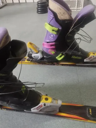 Esquís Head con botas