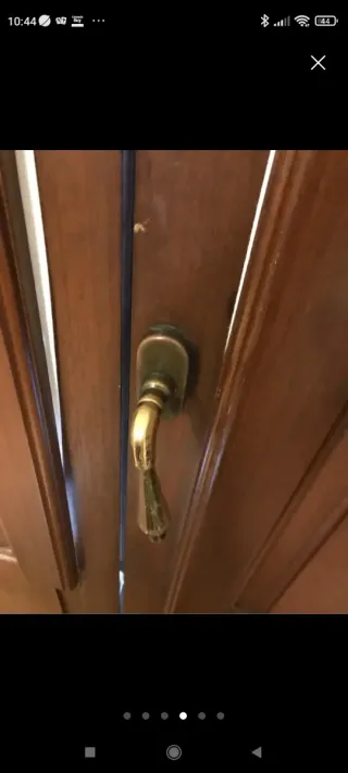 2 Puertas Balconeras Iroko con Marcos