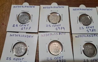 Colección monedas Países Bajos