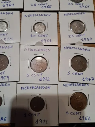 Colección monedas Países Bajos