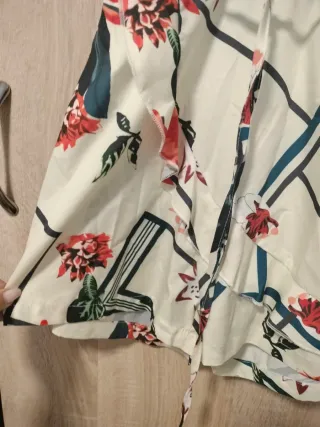 Mono corto estampado flores verano