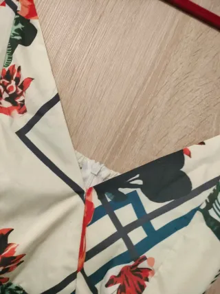 Mono corto estampado flores verano