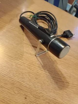 Microfone Vintage Preto