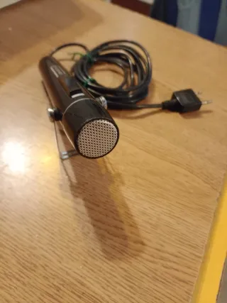 Microfone Vintage Preto