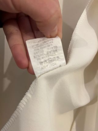 Americana blanca Glowrias con bolsillos