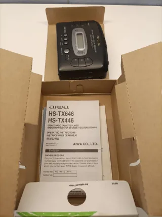Walkman Aiwa HS-TX646 Radio Cassette Player