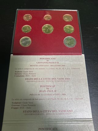 Cartera Vaticano 2004 Euro