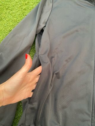 Chaqueta Adidas gris cremallera