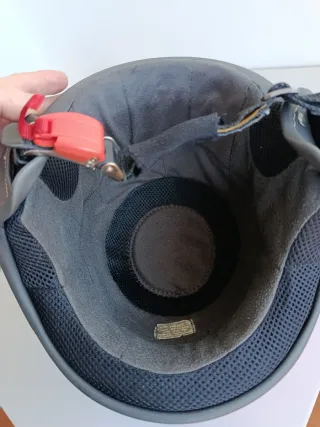 Casco Vespa Jet Rojo Original