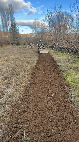 Rotovator para tractor