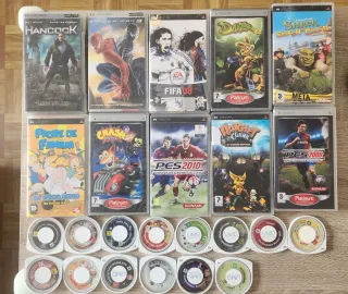 PSP Sony Nero + Custodia e Caricatore