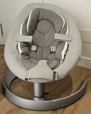 Hamaca bebé Nuna Leaf Grow Quartz